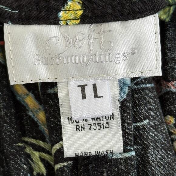 Soft Surroundings Women's TL Tropical Cocktail Pants Vacation Tourist Maximalist - Picture 11 of 14